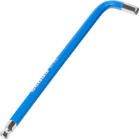 Набор имбусовых ключей с шаром GROSS HEX 1,5–10 мм, S2, магнит, экстра-длинные, хром/краска, 9 шт. 16400