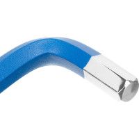 Набор имбусовых ключей с шаром GROSS HEX 1,5–10 мм, S2, магнит, экстра-длинные, хром/краска, 9 шт. 16400