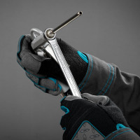 Набор комбинированных ключей GROSS 6-22 мм, CrV, холодный штамп, 12 шт. 15149