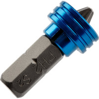 Бита с ограничителем и магнитом (PH2x25 мм, сталь S2) Gross 11455