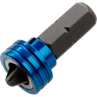 Бита с ограничителем и магнитом (PH2x25 мм, сталь S2) Gross 11455