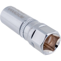 Головка торцевая свечная магнитная 12-гранная (14 мм; 1/2") GROSS 13187