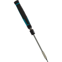 Отвертка с набором бит и торцевых головок для точных работ GROSS 48 шт., гибкий провод, CrMo 11599