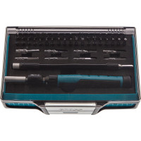 Отвертка с набором бит и торцевых головок для точных работ GROSS 48 шт., гибкий провод, CrMo 11599