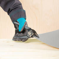 Ножницы по металлу GROSS PIRANHA 185 мм, прямой и левый рез, сталь - СrM, двухкомпонентные рукоятки 78359