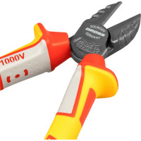 Бокорезы GROSS 180 мм, трехкомпонентные диэлектрические рукоятки, до 1000 В 17582