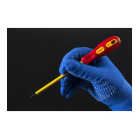 Шлицевая отвертка для электрика Hans 0818M3-4