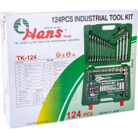 Универсальный набор инструментов 124шт Hans TK-124