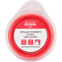 Леска (2.0 мм; 15 м; круг) Elitech 0809.003000