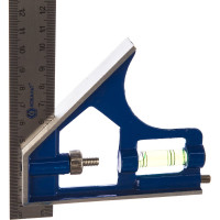 Угольник с уровнем 300мм, нерж.сталь КОБАЛЬТ 243-479