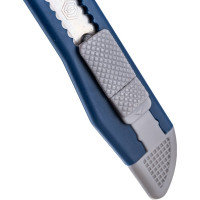 Технический нож, лезвие 9мм, пластиковый корпус КОБАЛЬТ 242-182