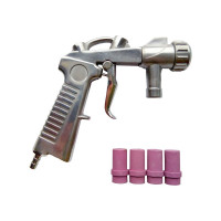 Пистолет для пескоструйных камер Сорокин с комплектом форсунок 800.4