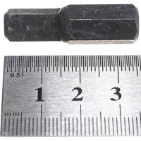 Бита шестигранная короткая (НЕХ 10; 5/16") Hans 062-4M10