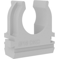 Держатель для труб DKC клипса d16мм 100шт 51016DIY