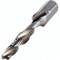 Комбинированный метчик: метчик+сверло+зенкер M5x0.8мм HSS RUKO 270016