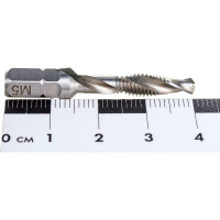 Комбинированный метчик: метчик+сверло+зенкер M5x0.8мм HSS RUKO 270016