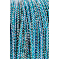 Вязаный полипропиленовый шнур, белый/цветной, катушка, 5мм х 300м Эбис 00098