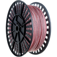 Вязаный полипропиленовый шнур, белый/цветной, катушка, 3мм х 500м Эбис 00100