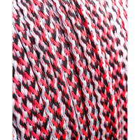 Вязаный полипропиленовый шнур, белый/цветной, катушка, 3мм х 500м Эбис 00100
