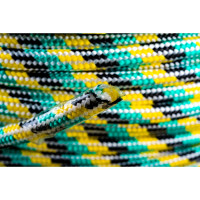 Плетеный полипропиленовый шнур, 16-прядный, катушка, 6мм х 200м Эбис 00108