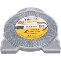 Леска триммерная TRI-TWIST (2.4 мм; 35 м; витая) Rezer 03.007.00129