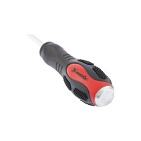 Ударная отвертка MATRIX, PH2x100 мм, двух-компонентная рукоятка, CrV // 19119