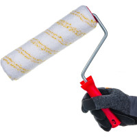 Валик с ручкой MATRIX "МИКРОФИБРА" 250 мм, ворс 12 мм, D 48 мм, D ручки 8 мм, полиакрил 80773