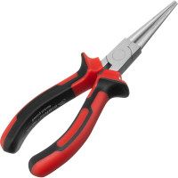 Круглогубцы NICKEL MATRIX 160 мм, никелированные, двухкомпонентные рукоятки 17355