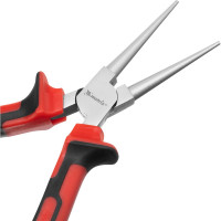 Круглогубцы NICKEL MATRIX 160 мм, никелированные, двухкомпонентные рукоятки 17355