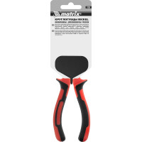 Круглогубцы NICKEL MATRIX 160 мм, никелированные, двухкомпонентные рукоятки 17355