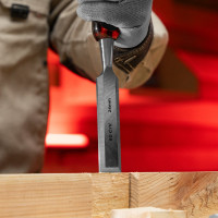 Набор плоских долот-стамесок MATRIX "Тигровый глаз" 4 штуки, 6-12-18-24 мм 24432