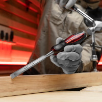 Набор плоских долот-стамесок MATRIX "Тигровый глаз" 4 штуки, 6-12-18-24 мм 24432