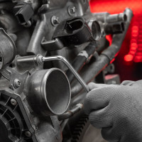 Набор удлиненных имбусовых ключей MATRIX TORX T10-T50, CrV, сатинирование, 9 шт. 12306