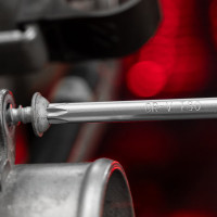 Набор удлиненных имбусовых ключей MATRIX TORX T10-T50, CrV, сатинирование, 9 шт. 12306