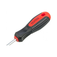 Отвертка MATRIX Fusion PZ1x75 мм, CrV, 3-х компонентная рукоятка anti slip 11401