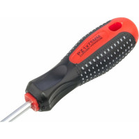 Отвертка MATRIX Fusion PZ1x75 мм, CrV, 3-х компонентная рукоятка anti slip 11401