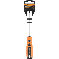 Отвертка SPARTA "Point", SL4,0x100 мм, CrV, 2-х компонентная рукоятка// 11763