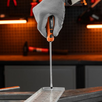 Отвертка SPARTA "Point", SL5,0x150 мм, CrV, 2-х компонентная рукоятка// 11767