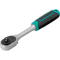 Ключ-трещотка 1/4", 72 зуба, с быстрым сбросом, CrV STELS 14025