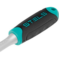 Ключ-трещотка 1/4", 72 зуба, с быстрым сбросом, CrV STELS 14025