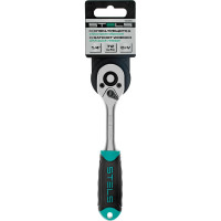 Ключ-трещотка 1/4", 72 зуба, с быстрым сбросом, CrV STELS 14025