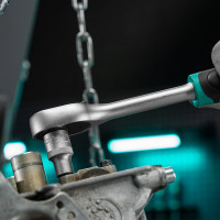 Ключ-трещотка 1/2", 72 зуба, с быстрым сбросом, CrV STELS 14027