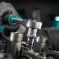 Ключ-трещотка 1/2", 72 зуба, с быстрым сбросом, CrV STELS 14027