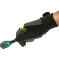 Ключ-трещотка 1/4", 72 зуба, с быстрым сбросом, CrV, 2-х компонентная рукоятка STELS 14028