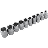 Набор инструмента 1/4", 1/2", CrV, S2, усиленный кейс, 119шт STELS 14112