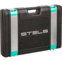 Набор инструмента 1/4", 1/2", CrV, S2, усиленный кейс, 119шт STELS 14112