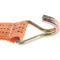 Багажный ремень с крюками STELS 0,05x12 м, с храповым механизмом, Россия 54388