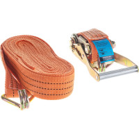 Багажный ремень с крюками STELS 0,05x12 м, с храповым механизмом, Россия 54388