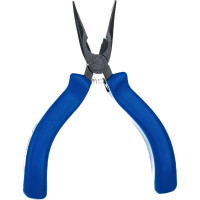 Тонконосые загнутые мини-плоскогубцы 125мм KING TONY 6334-05