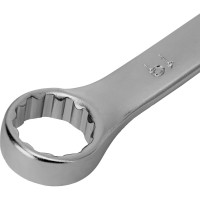 Комбинированный ключ STELS 19 мм, CrV, матовый хром 15214